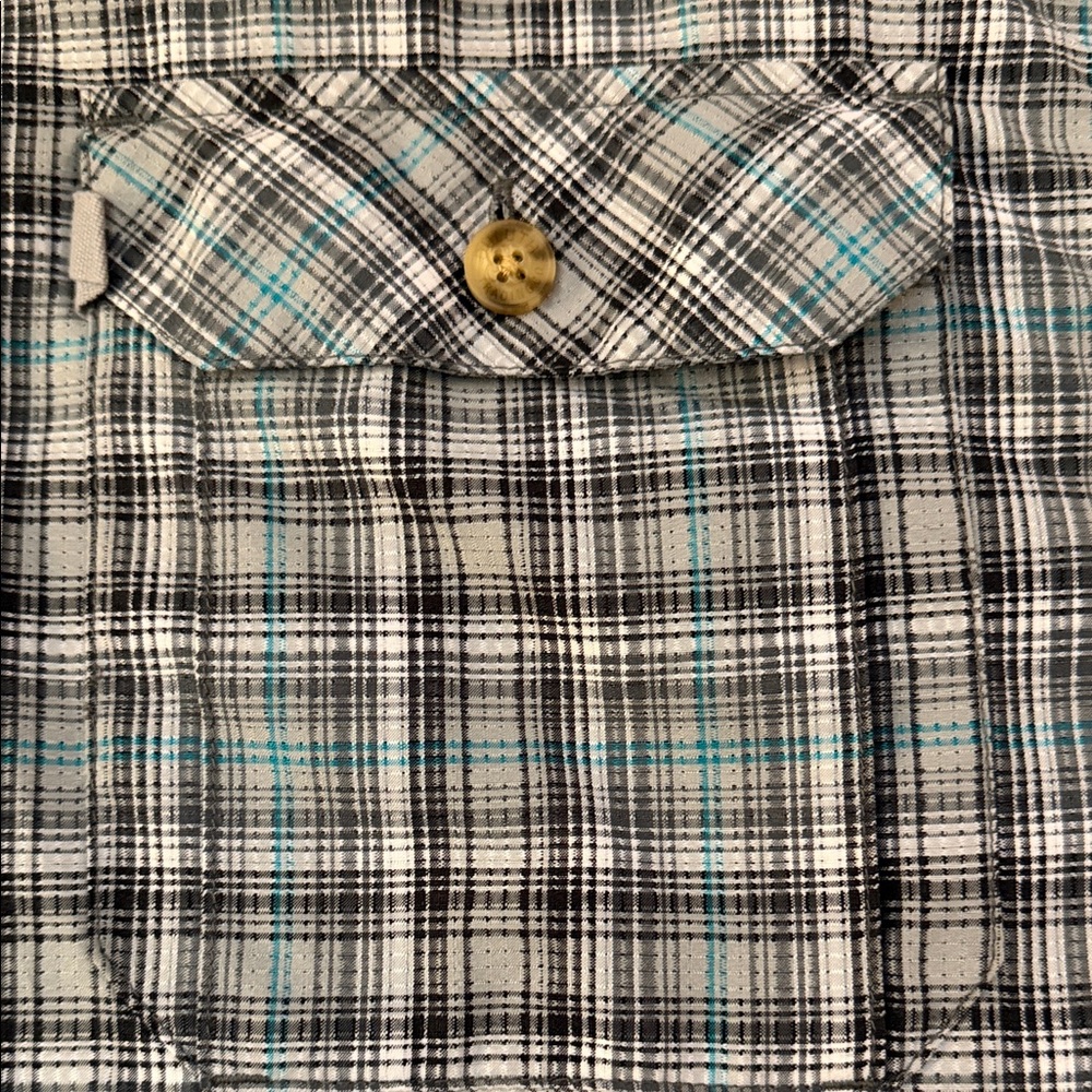 Duluth Trading Co Breezeshooter Standard Fit Plaid Button Down Shirt Performance - Picture 4 of 7